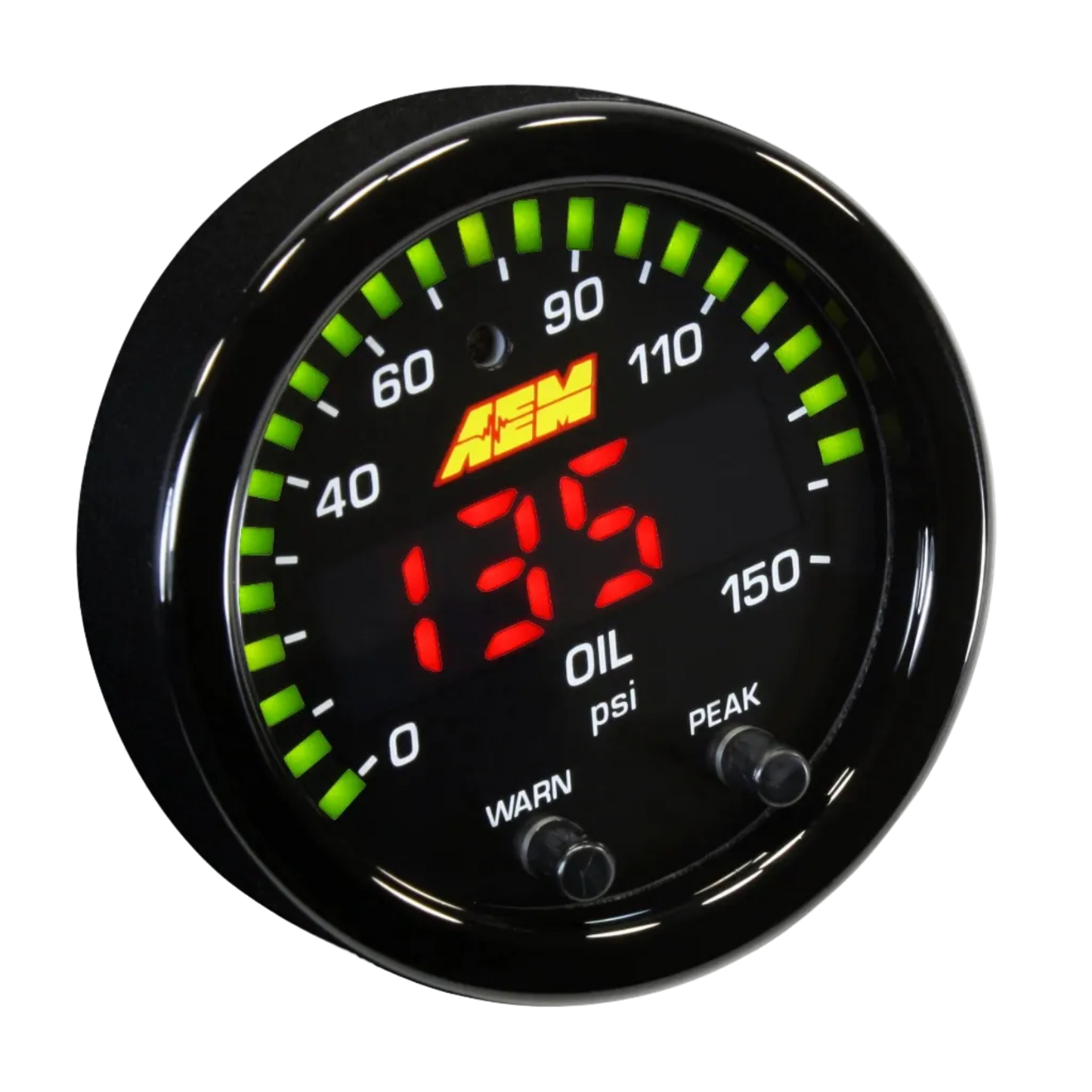 AEM X-Series Fluid Pressure Gauge Kit