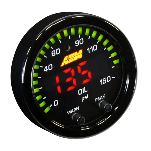 AEM X-Series Fluid Pressure Gauge Kit