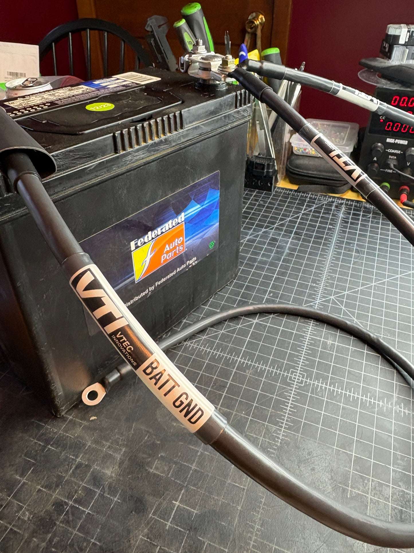 Mil-Spec Grounding System – Honda Battery, Engine & Chassis Grounds | VTI